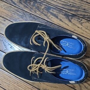 Blue suede Mark Nason / skechers
